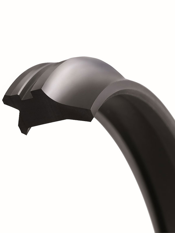 纯水介质,高速运行,气动及润滑不足环境下密封件的优选材料-自润滑聚氨酯（S-PU 95A DARK GRAY）